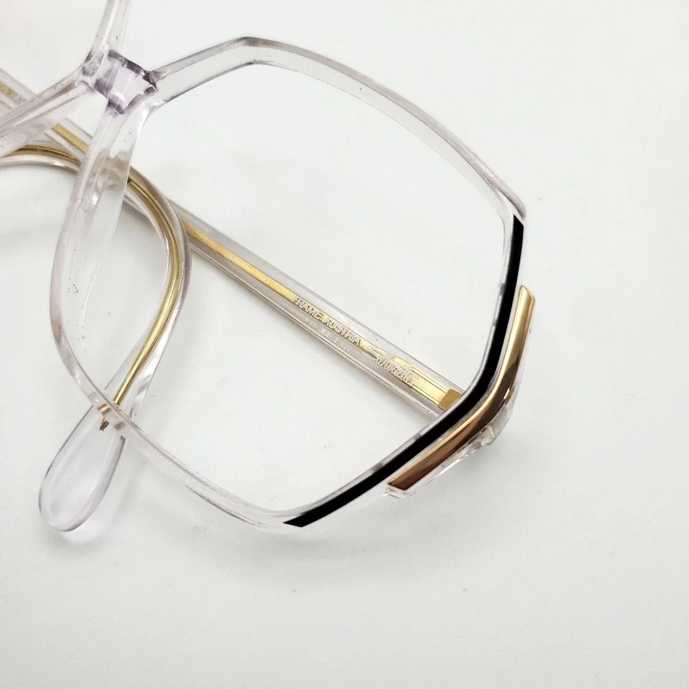SILHOUETTE SPX M 1199 /20 C1276 63-11-135 Eyeglass Frames Only Clear + Gold